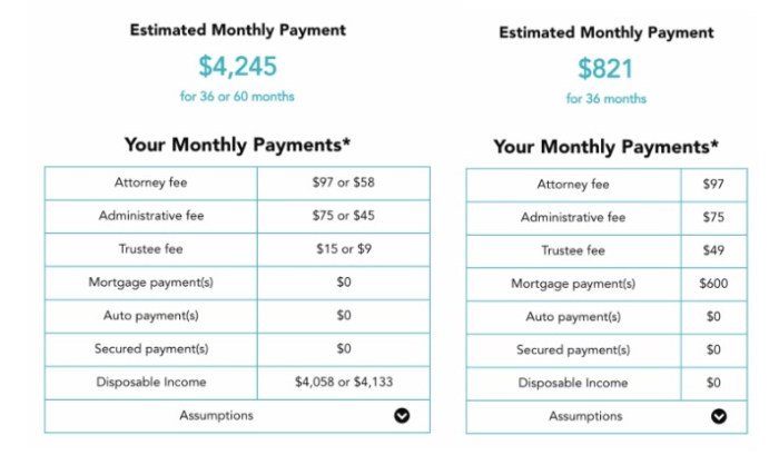 What are the payment plans for a lawyer