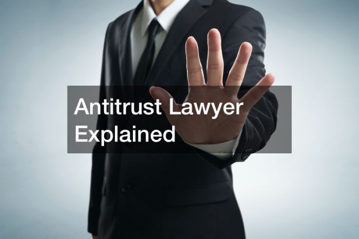 Attorney for antitrust law