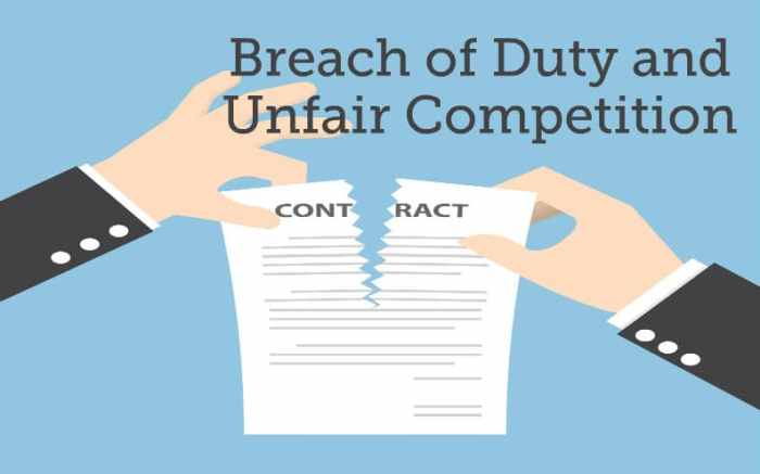 Attorney for unfair competition