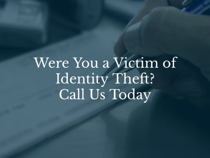 Attorney for identity theft