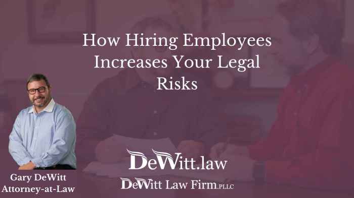 What are the risks of hiring a lawyer