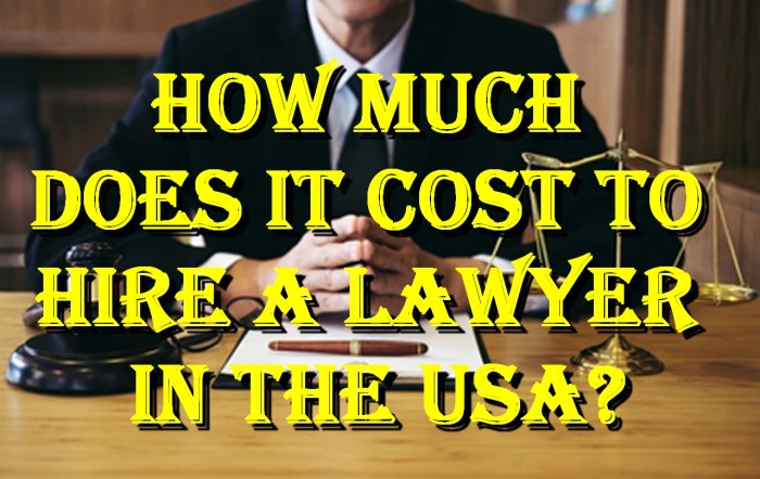 Cost of hiring an attorney for business law