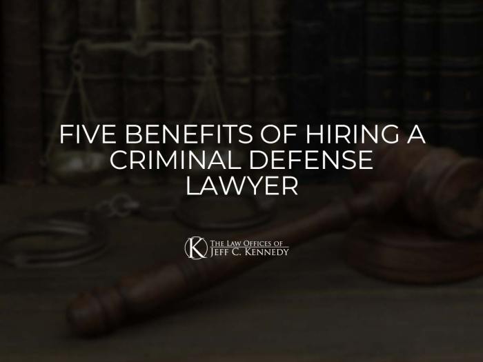 What are the benefits of hiring a lawyer