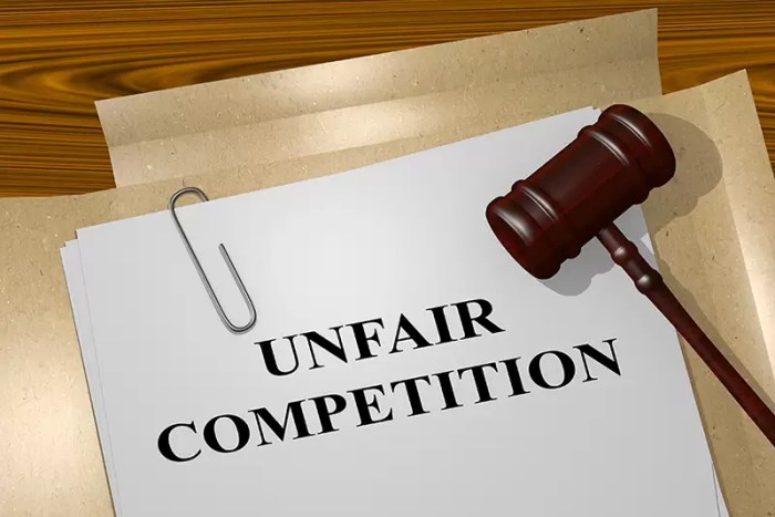 Attorney for unfair competition