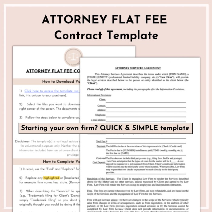 Attorney fees for simple will